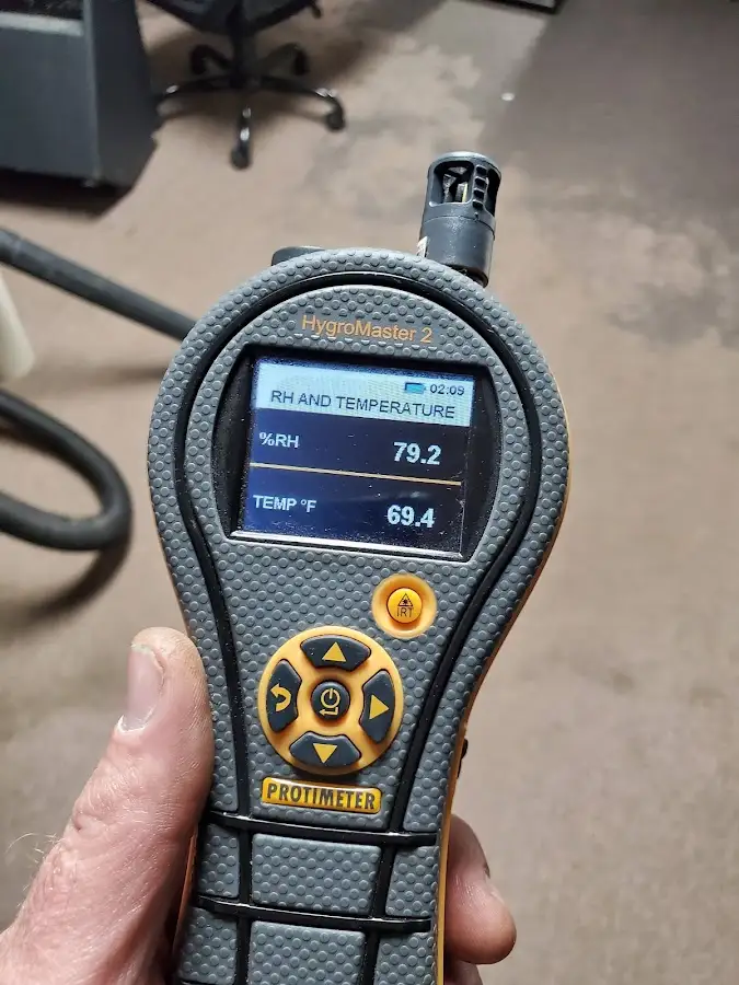 Moisture meter humidity assessment for Mold Remediation & Removal in Ozark